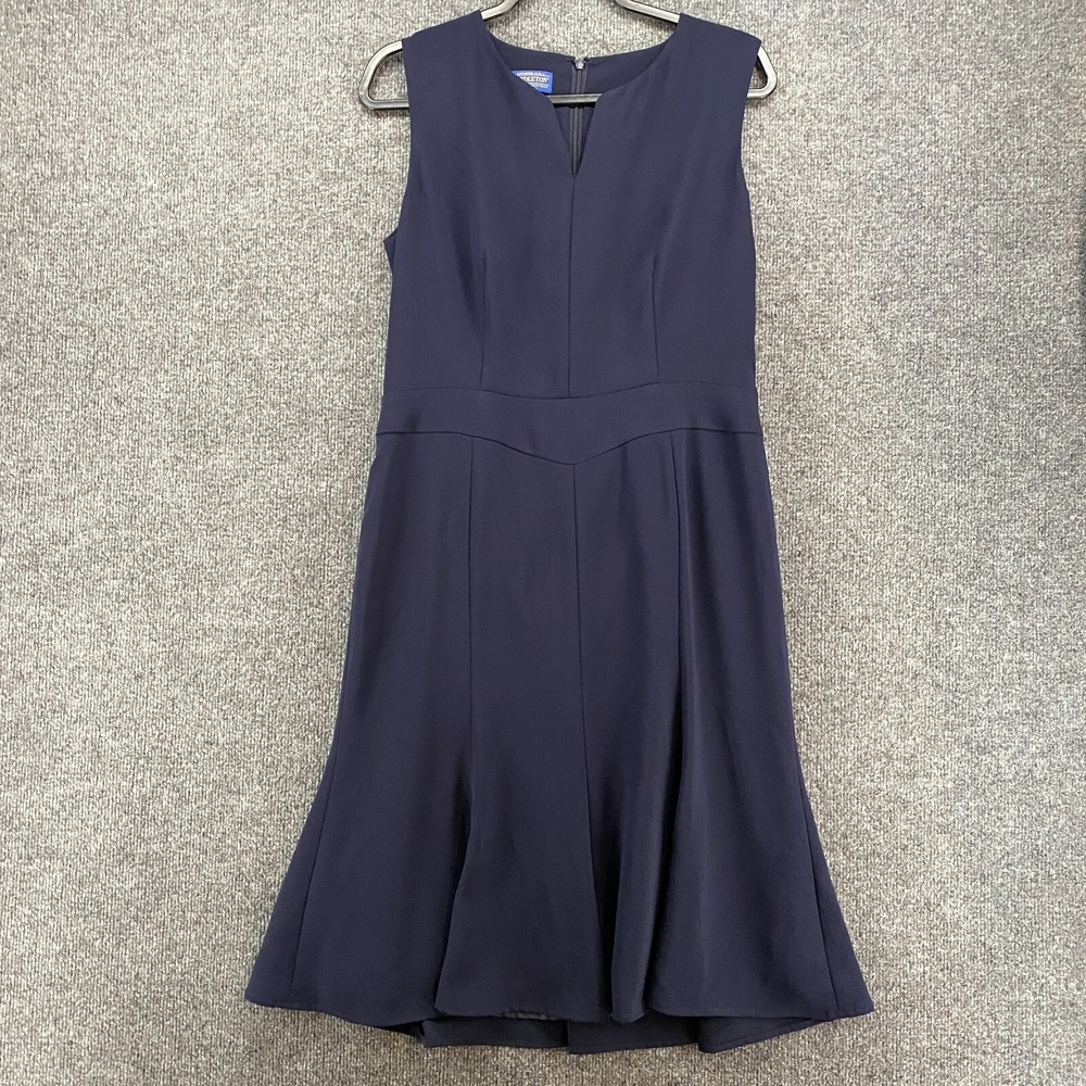Pendleton‎ Dress Womens 8P Petite Blue Sleeveless Cocktail Old Money Classy